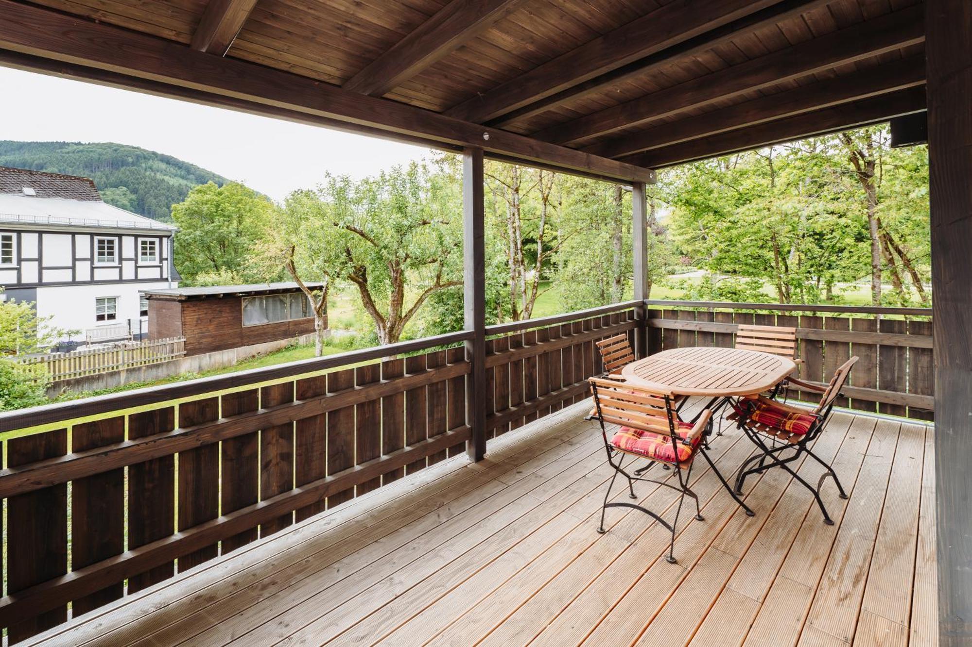 Ferienwohnung Haus An Der Lenne Lennestadt Ngoại thất bức ảnh